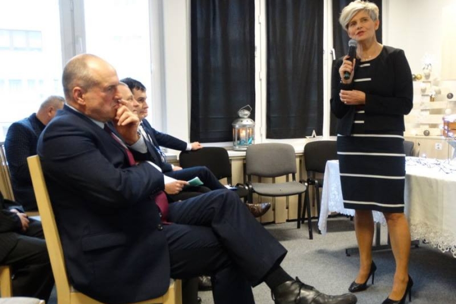 Przemowa Pani Kierownik podczas uroczystości